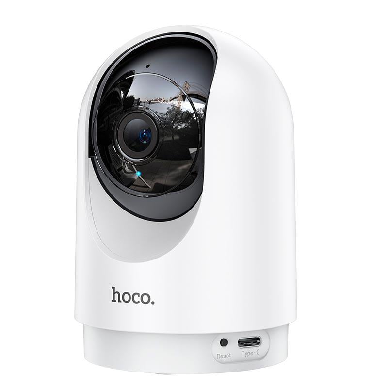 Камера видеонаблюдения Hoco D1 indoor PTZ HD 3MP FHD White (591040) - фото 1