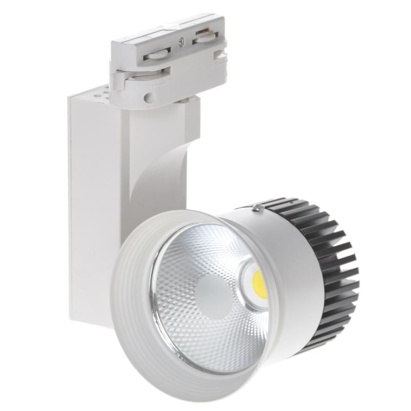 Светильник трековый поворотный Brille Led KW-54/15W NW WH/BK (32-455)