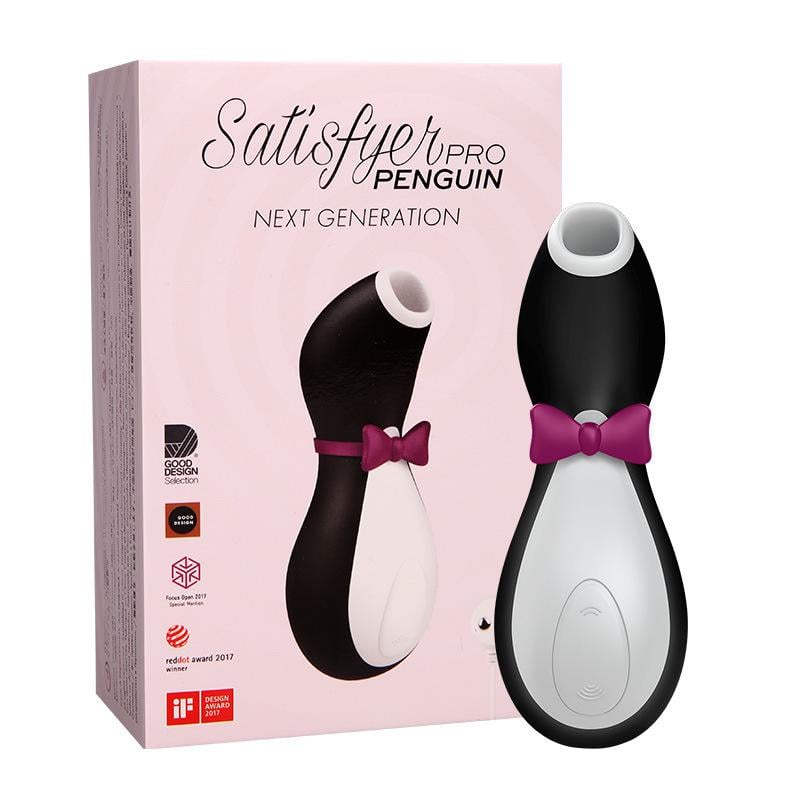 Вибратор клиторальный вакуумный Satisfyer Pro Penguin Next Generation Розовый
