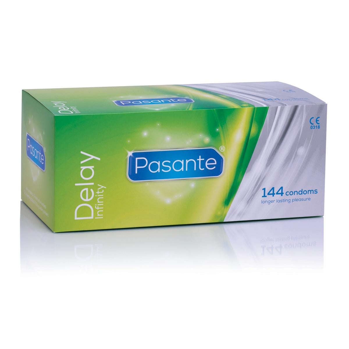 Презервативы с пролонгацией Pasante Delay Infinity латексные 144 шт. (PA81158) Презервативы с пролонгацией Pasante Delay Infinity латексные 144 шт. (PA81158)