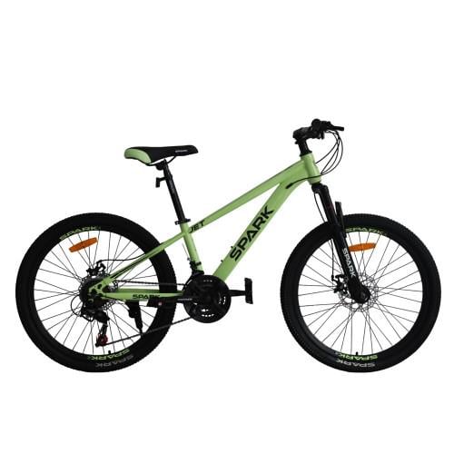 Велосипед Spark JET колеса 24" алюмінієва рама 12" Оливковий (000238399)