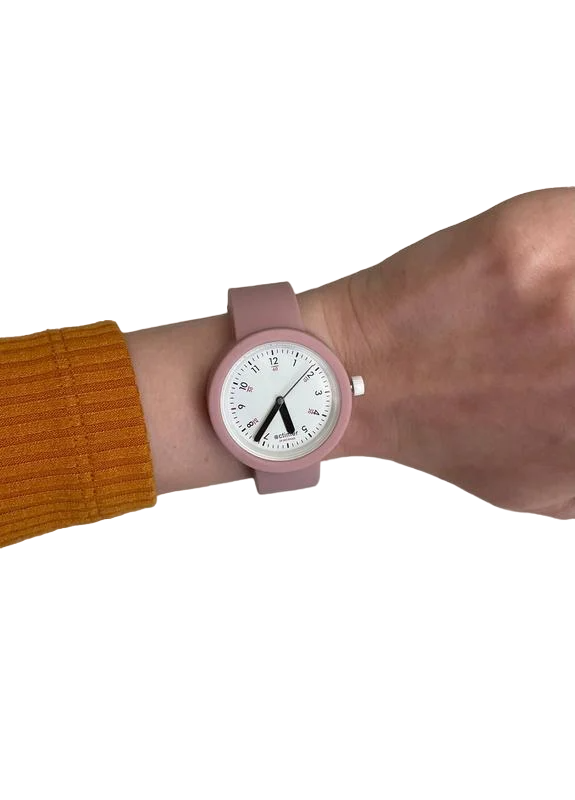 Наручные часы женские Actimer силиконовые Пудровые/циферблат Black (12597) Наручные часы женские Actimer силиконовые Пудровые/циферблат Black (12597)