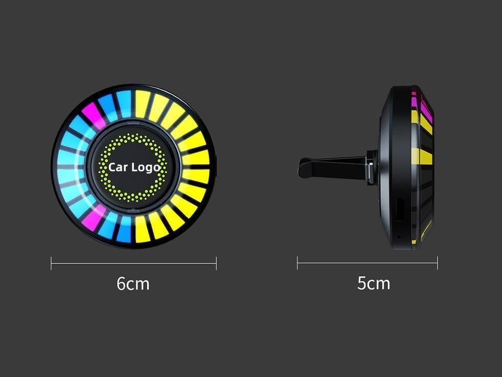 Ароматизатор для авто с эквалайзером BMW со светодиодной подсветкой (2002665450) - фото 6 Ароматизатор для авто с эквалайзером BMW со светодиодной подсветкой (2002665450) - фото 6