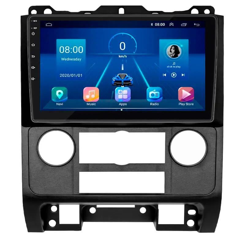 Автомагнитола штатная Lesko для Ford Escape I рестайлинг 2 2007-2012 9" 4/32Gb 4G Wi-Fi GPS Top MOB