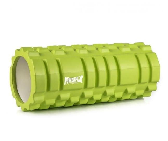 Массажный ролик PowerPlay 4025 Massage Roller 33x14 см Зеленый (60801)