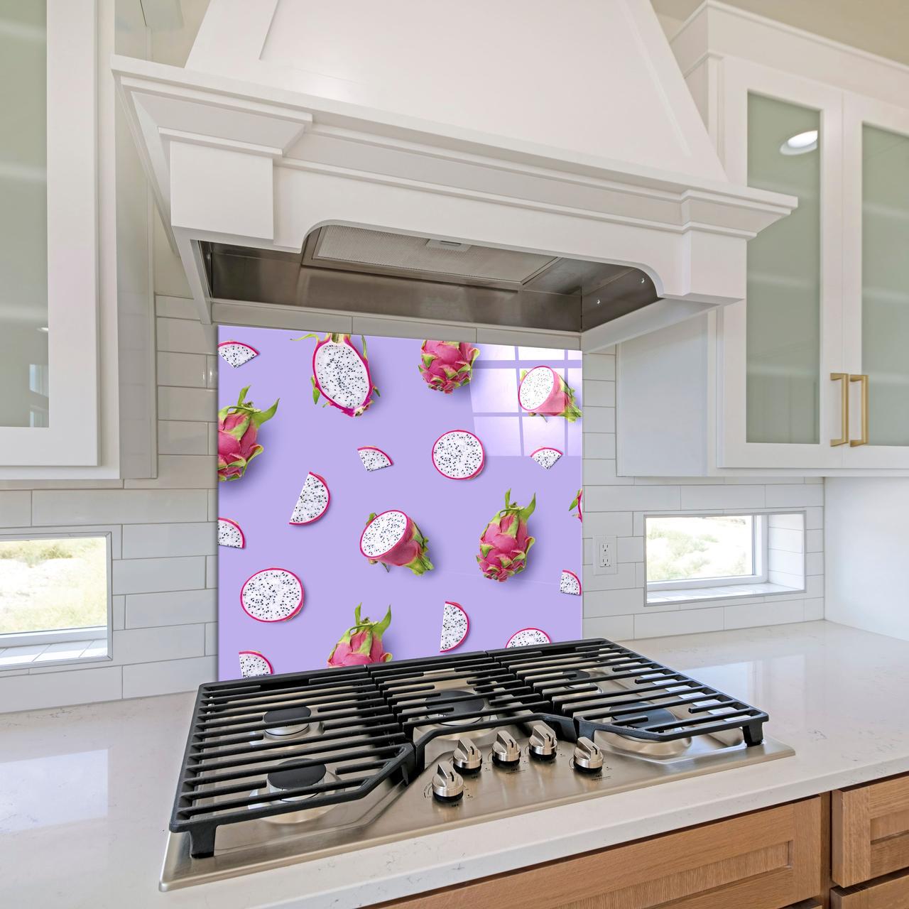 Стеклянная панель NovellaPrint для кухни Питахайя 90х60 см (1018.3) - фото 4