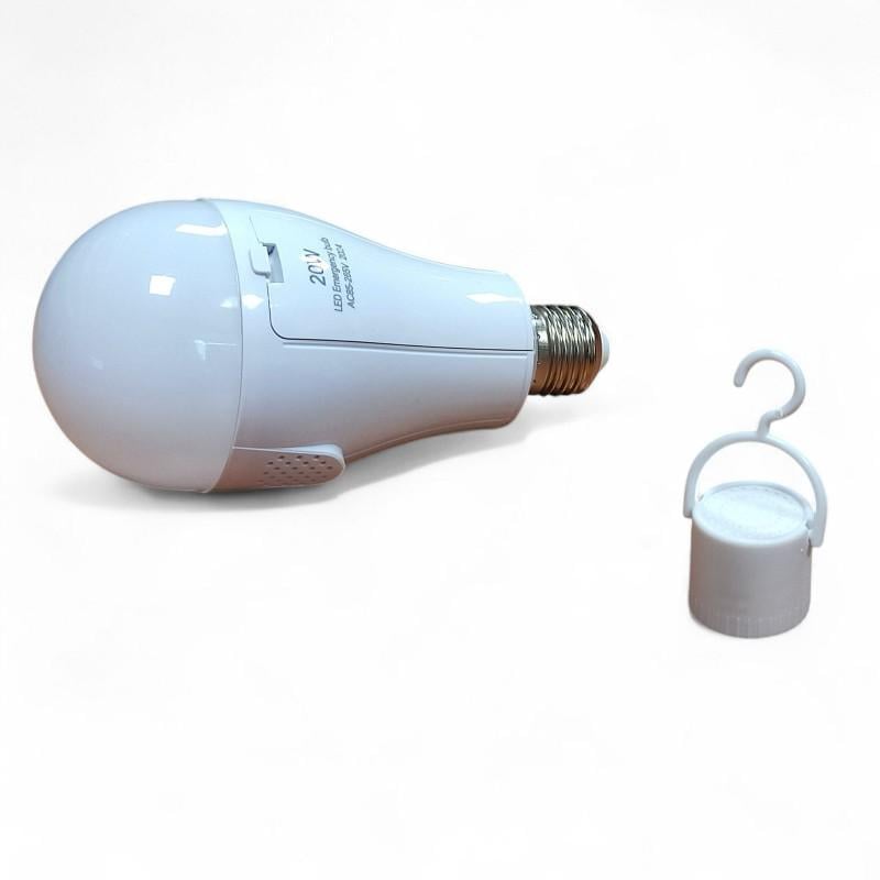 Світлодіодна лампа аварійна 20 Вт з акумулятором Е27 (29901004)