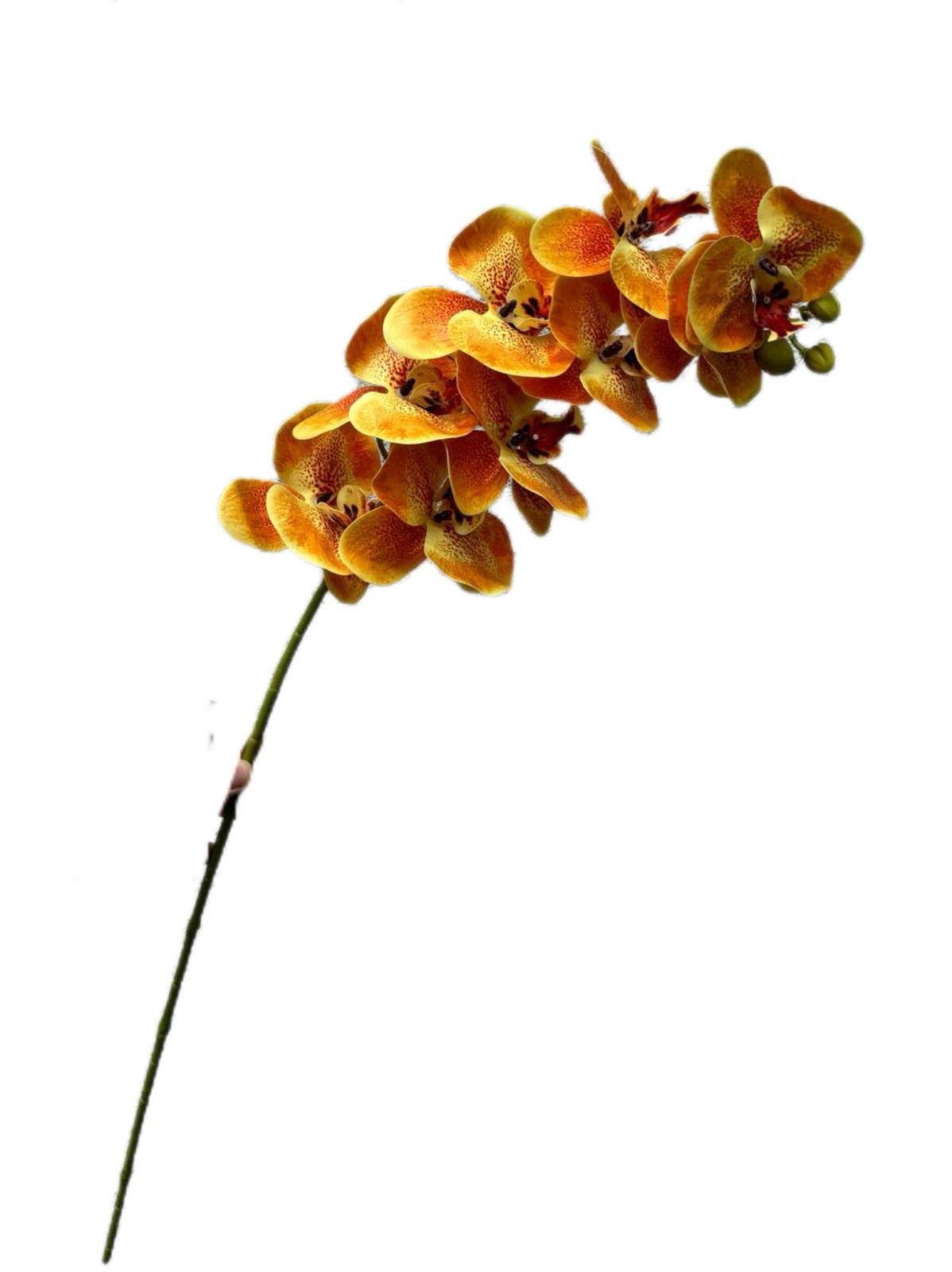 Орхидея искусственная Оранжевый - фото 1 Орхидея искусственная Оранжевый - фото 1