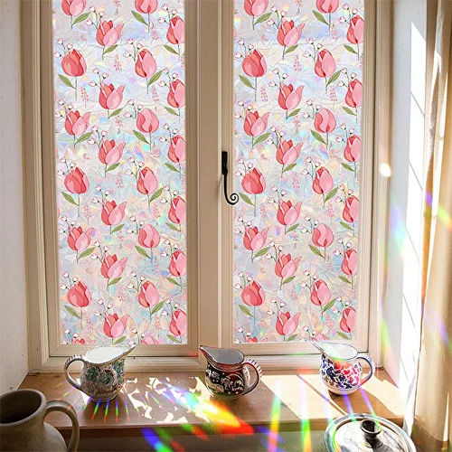 пленка с тюльпанами 45х110 см 2 шт. (C01668) - фото 4 пленка с тюльпанами 45х110 см 2 шт. (C01668) - фото 4