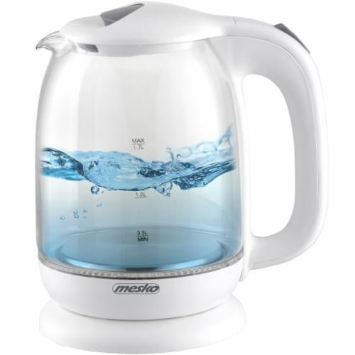 Електрочайник Mesko MS 1302 1,7 л White (5903887808545)