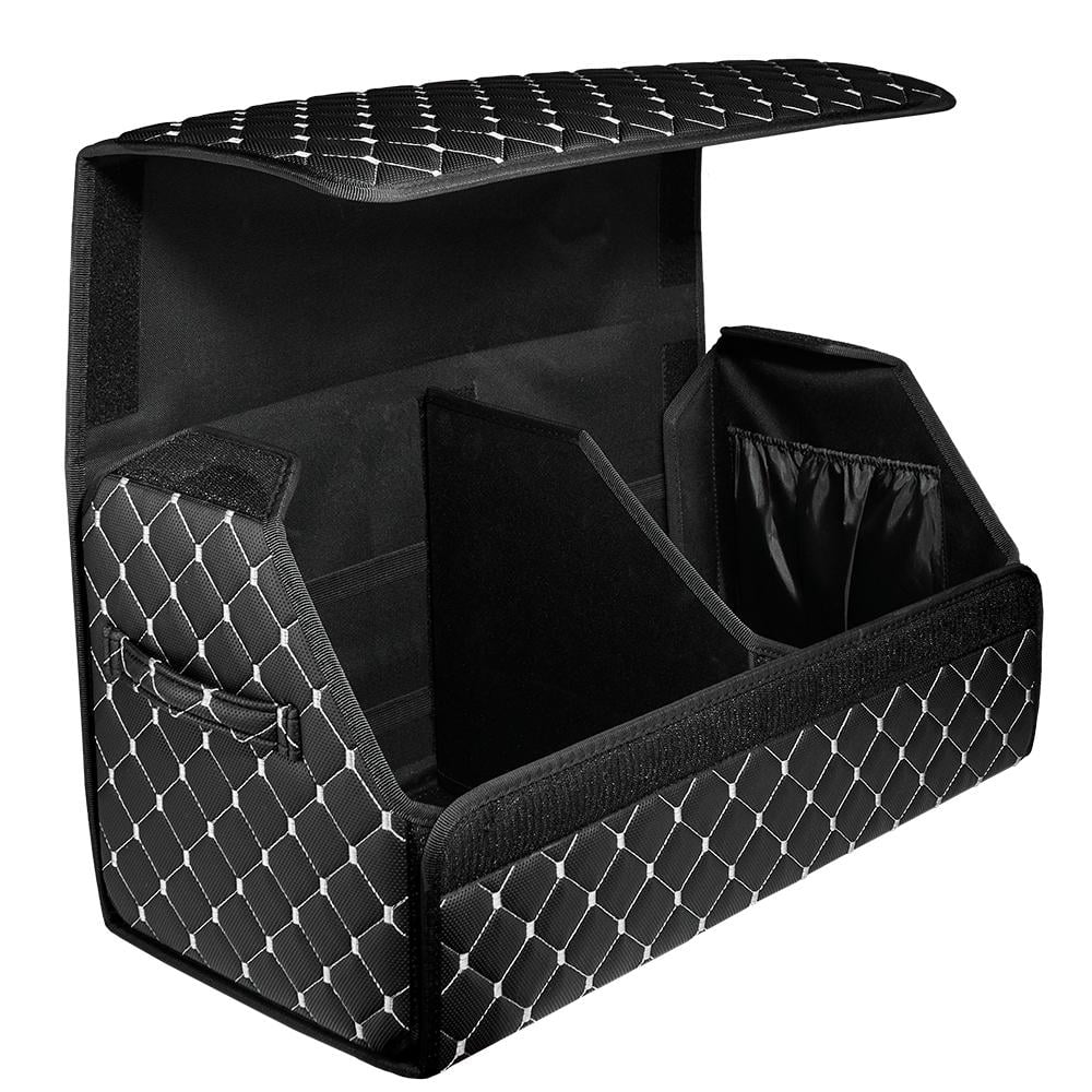 Сумка органайзер Beltex Еко шкіра L 60х31х31 см Чорний/Білий (BX39723) - фото 3