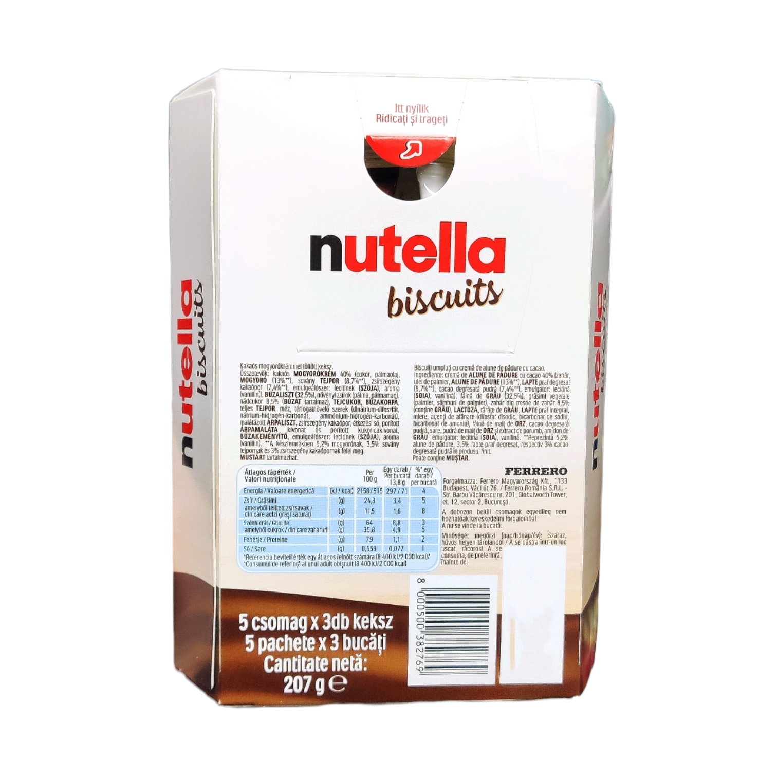 Печиво Nutella Biscuits 207 г (0324) - фото 3