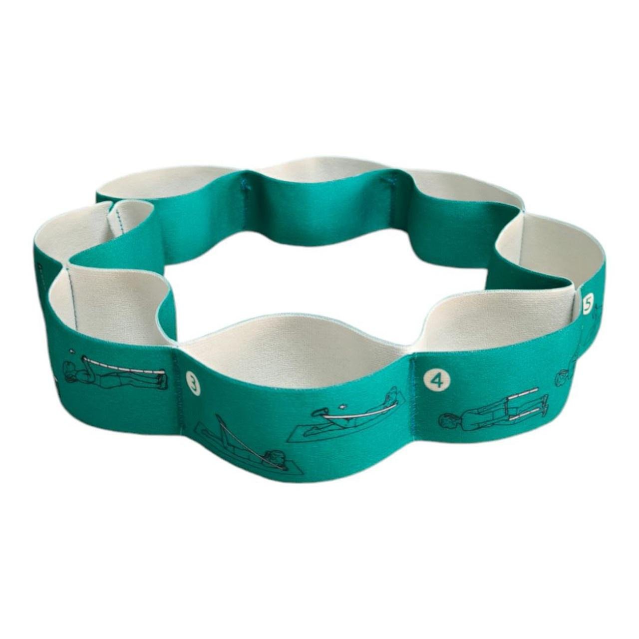 Еспандер-стрічка RollerUA еластичний сегментований з 8 петлями Blue - фото 1 Еспандер-стрічка RollerUA еластичний сегментований з 8 петлями Blue - фото 1