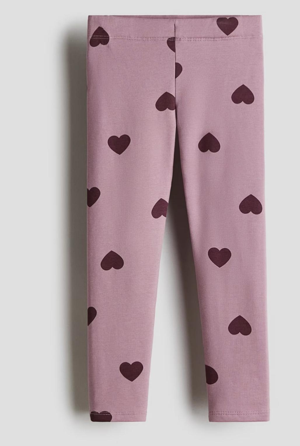 Леггинсы детские утепленные 116 см Розовый (11419766)