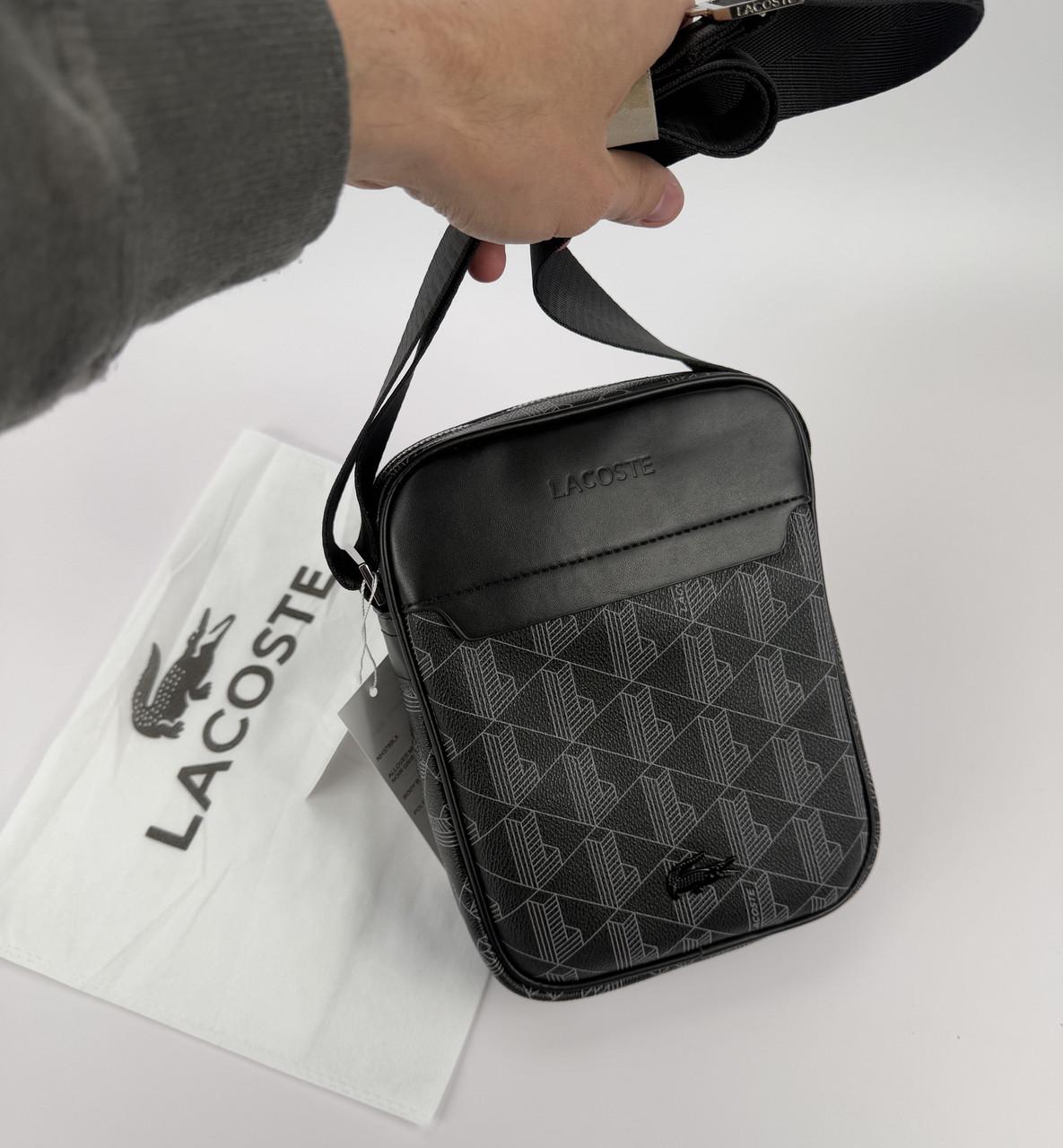 Мессенджер через плечо Lacoste Черный - фото 6 Мессенджер через плечо Lacoste Черный - фото 6