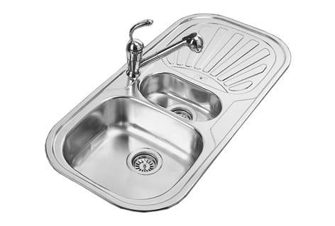 Мойка кухонная KROMEVYE E152 BC полированная