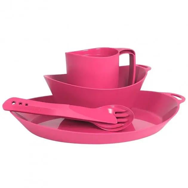 Набор посуды туристической Lifeventure Ellipse Camping Tableware Set Розовый (1012-75802) Набор посуды туристической Lifeventure Ellipse Camping Tableware Set Розовый (1012-75802)