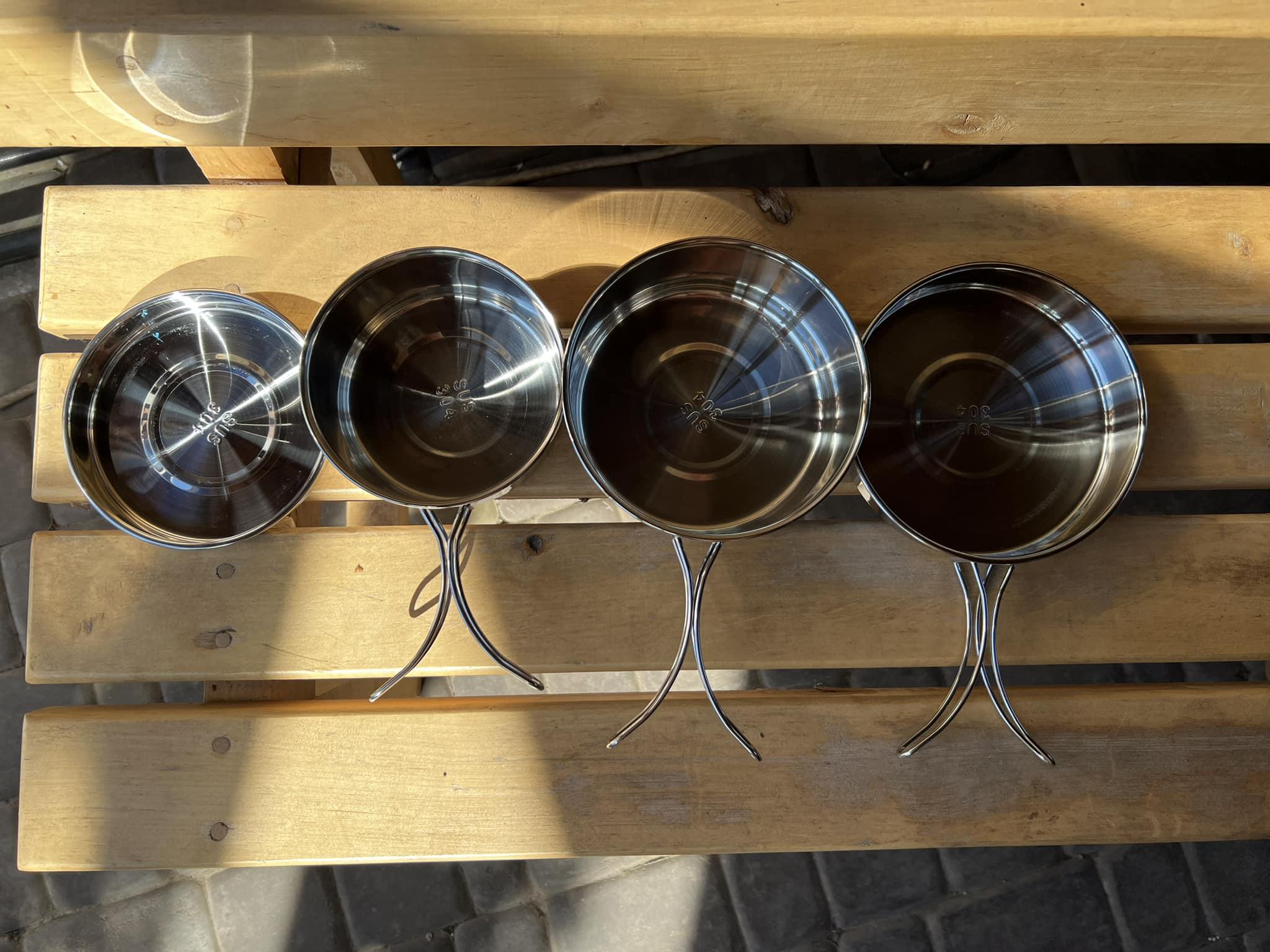 Ланч-бокс для їжі Stenson R29554 металевий 4 контейнера - фото 2 Ланч-бокс для їжі Stenson R29554 металевий 4 контейнера - фото 2