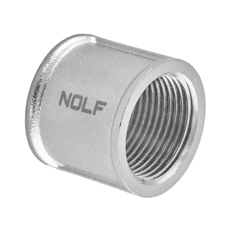 Муфта Nolf NFC.C06 внутренняя резьба из никелированной латуни 1/2" (OL-NF3170)
