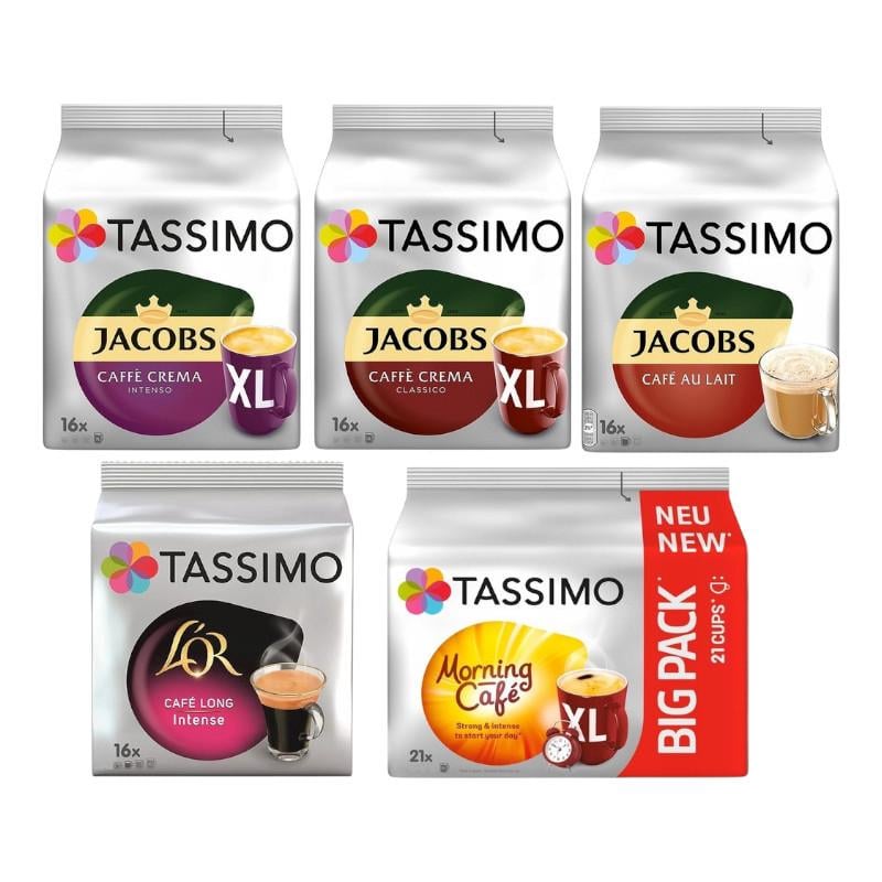 Набор кофе в капсулах Jacobs Tassimo Set 6 85 капсул