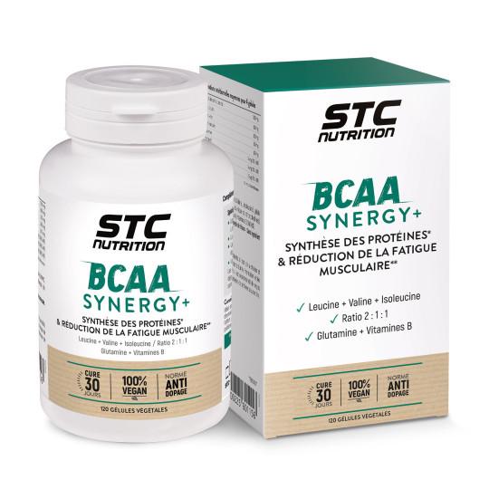 Комплекс Stc bcaa синерджи/stc bcaa synergy белковый синтез 120 капс.