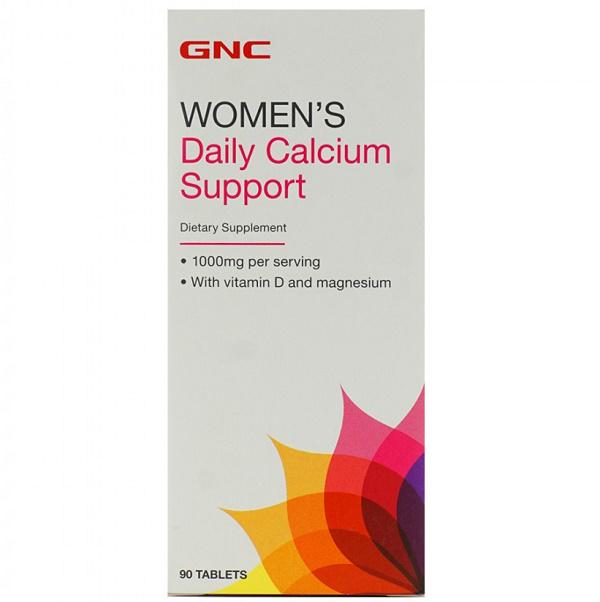 Витаминно-минеральный комплекс для спорта GNC Women's Daily Calcium Support 90 Tabs