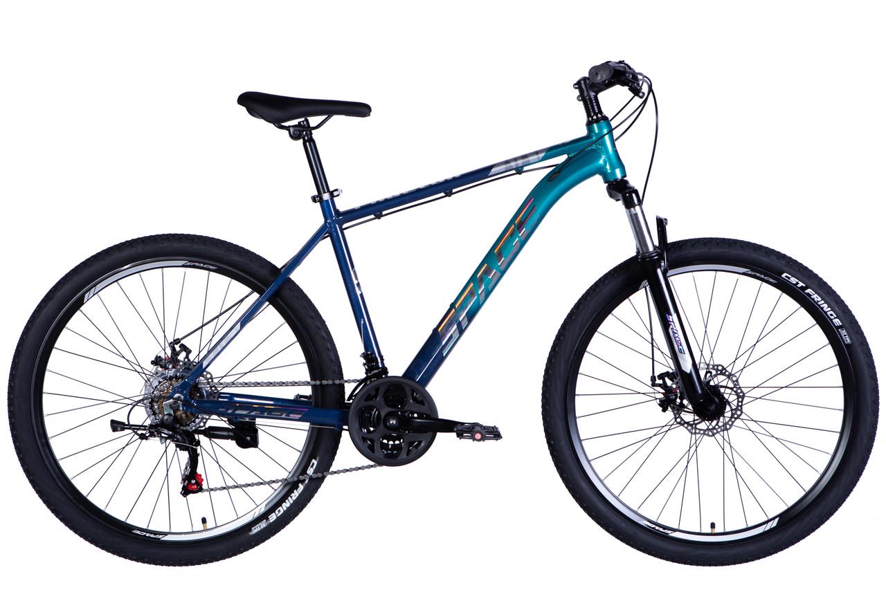 Велосипед AL SPACE PHAETON DD FR 27,5" рама 19" Сине-зеленый (2578648051)