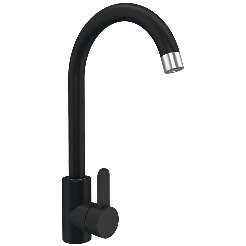 Змішувач для кухні Platinum 3008A-FH PLS-A33572 одноважільний Чорний (151853) Змішувач для кухні Platinum 3008A-FH PLS-A33572 одноважільний Чорний (151853)