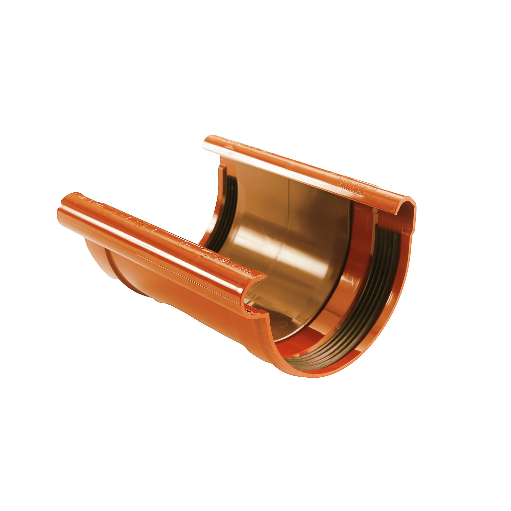 Соединитель желоба PROFIL 130 система Кирпичный