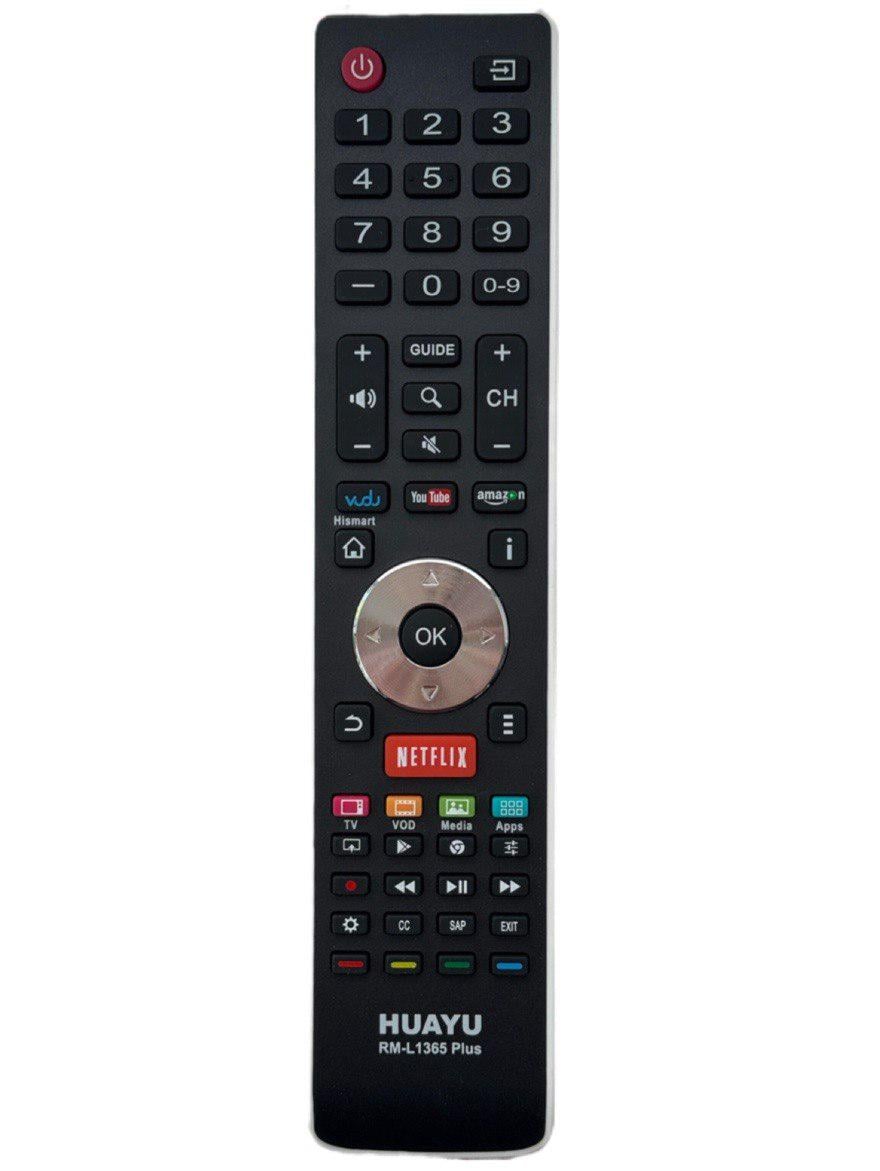 Универсальный пульт Huayu для телевизора Hisense RM-L1365
