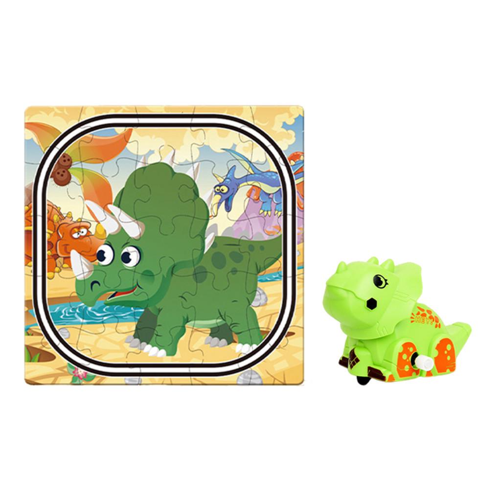 Пазли Dino Puzzle Tracks Трицератопс (2462835187)