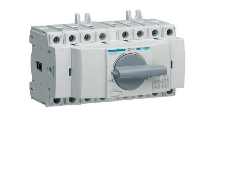 Переключатель модульный трехпозиционный HIM304 I-0-II до 16 мм2 3п 40А (28364097)