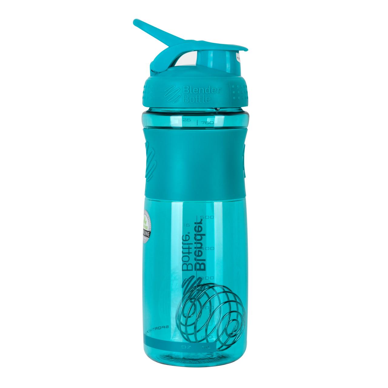 Шейкер спортивный BlenderBottle SportMixer 28 oz 820 мл Teal - фото 9