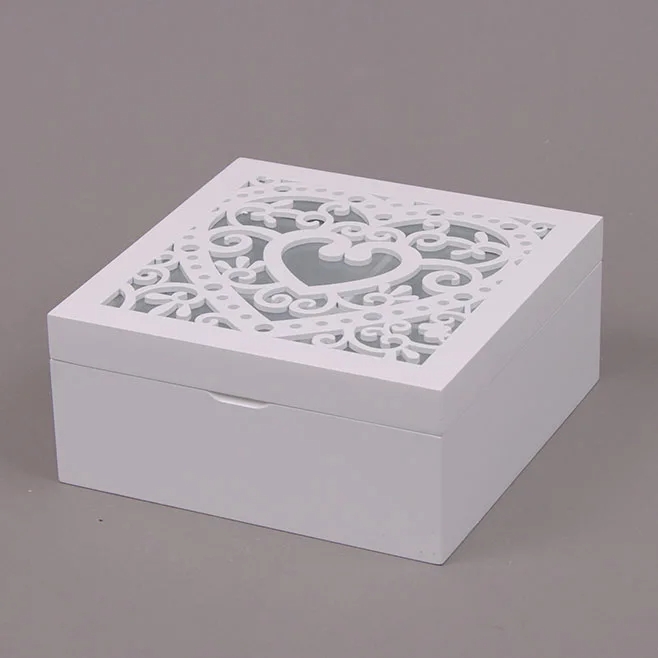 Шкатулка для бижутерии Flora Белый (26185)