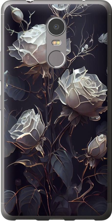 Чехол на Lenovo K6 Note Розы 2 (5550t-453-42517)