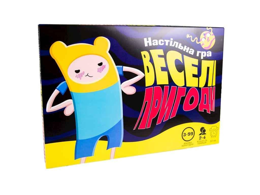 Настольная игра Strateg Веселые приключения 30244 (854949)