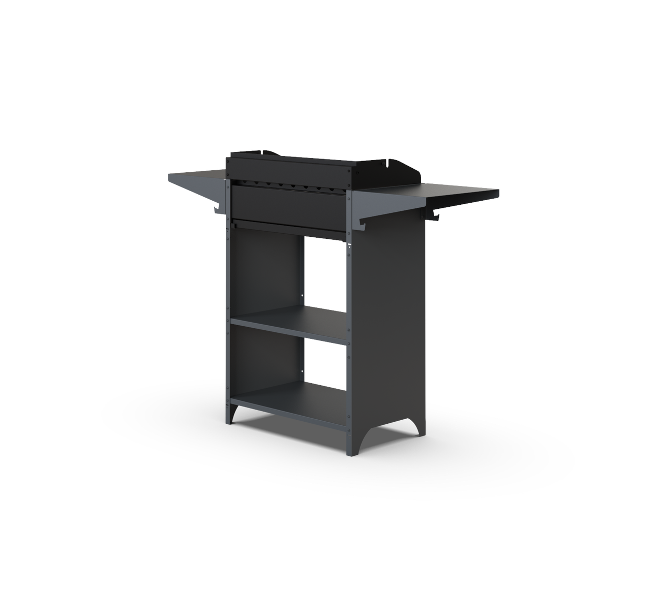 Мангал Smoke House High Tech 600 1330х400х900 мм на 9 шампурів з решітками та вітрозахистом (27860557) - фото 4 Мангал Smoke House High Tech 600 1330х400х900 мм на 9 шампурів з решітками та вітрозахистом (27860557) - фото 4