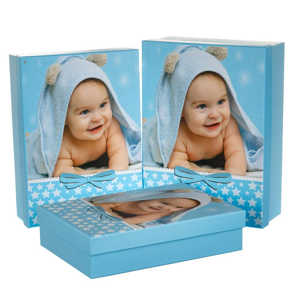 Комплект коробок для подарков Elisey Baby boom 3 шт. (8131-004)