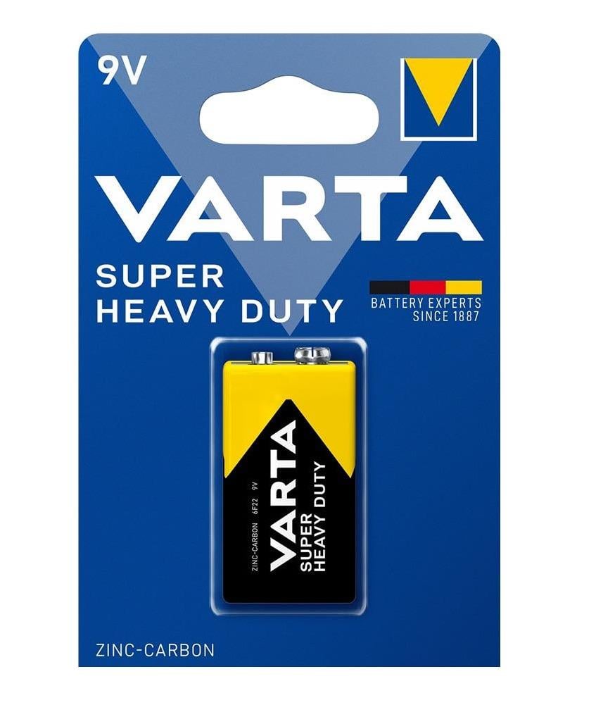 Батарейка Varta Super Heavy Duty 6LR61 9V 1 шт. (26938250)