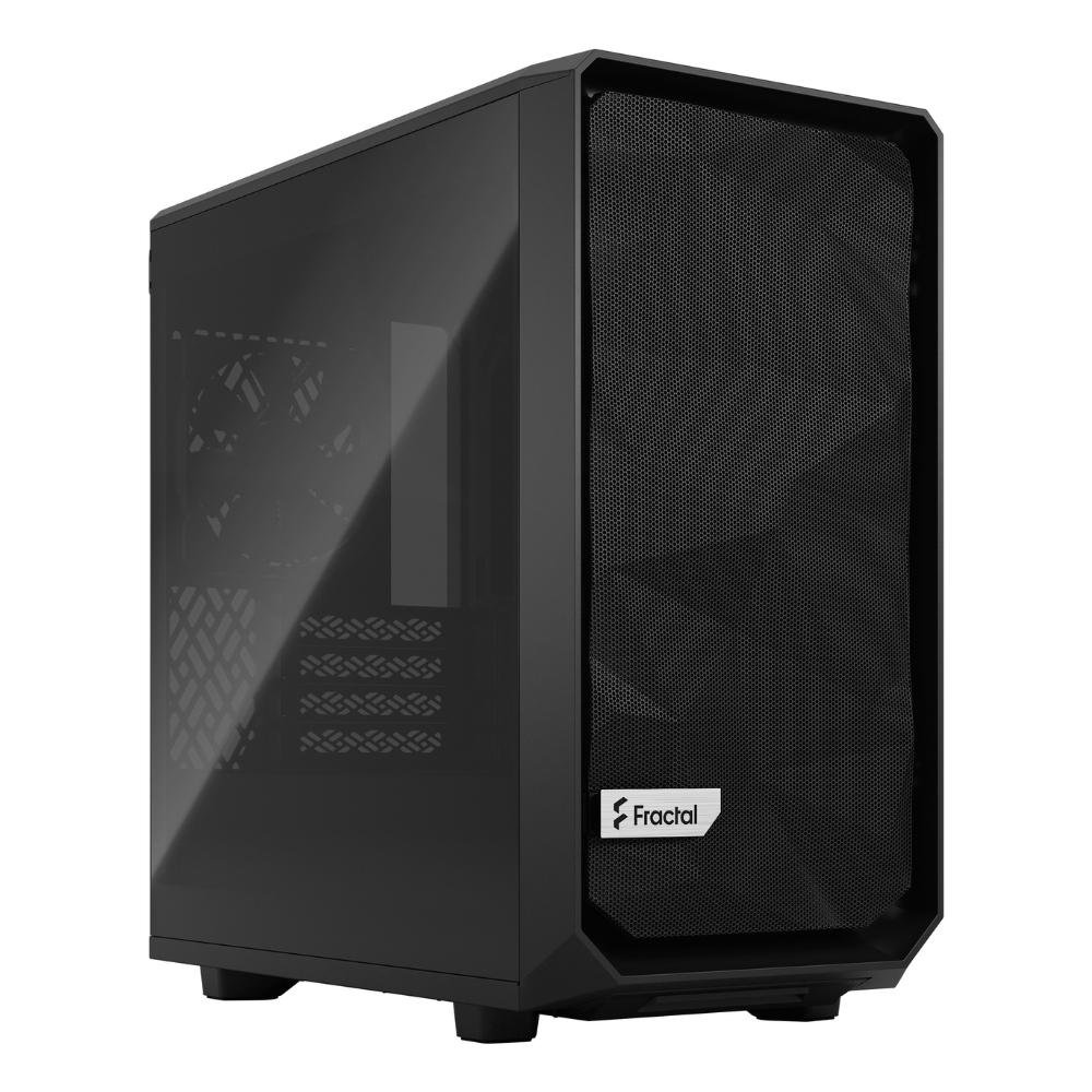 Корпус Fractal Design АТХ Meshify 2 Mini TG darkTint no PSU Black (9822396)