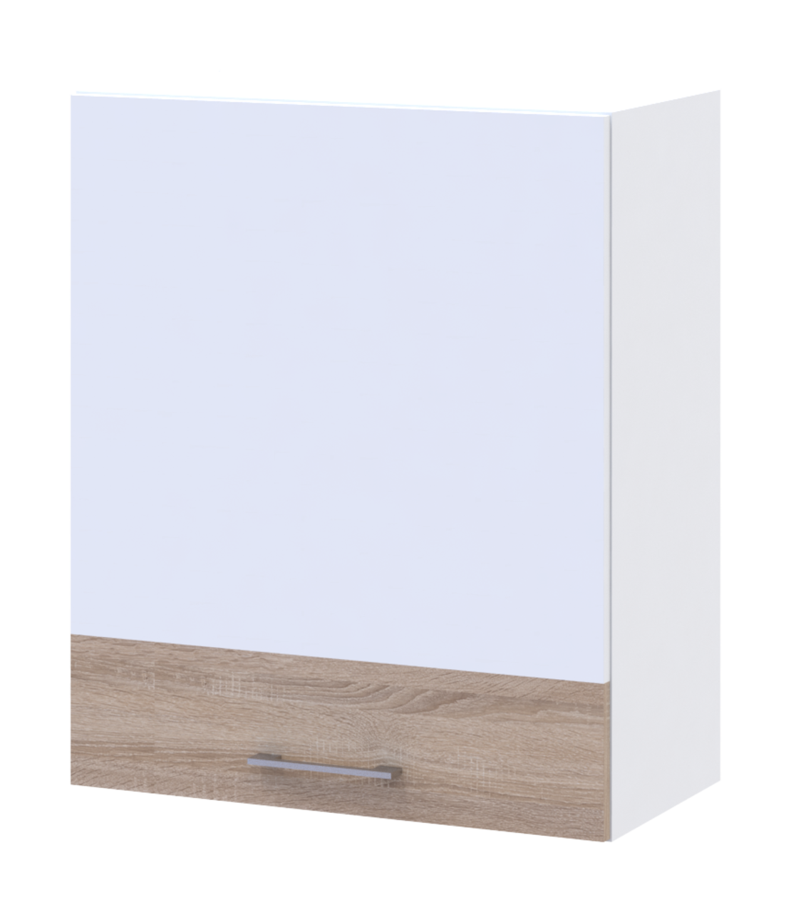 Кухня Doros Лея В72_Ш60 верхня ліва ДСП 60х31,6х72 см Білий/Дуб Сонома (81359337.1)