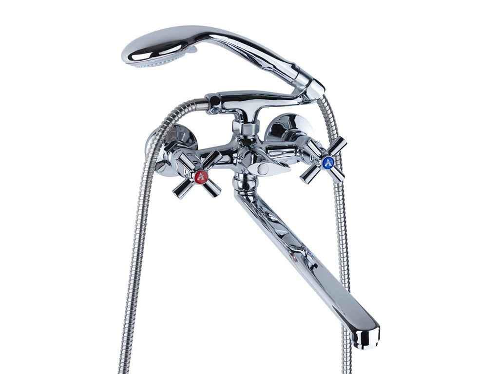 Змішувач Aquatica PM 1/2 для ванни гусак прямий 350 мм 9780200 (705673)