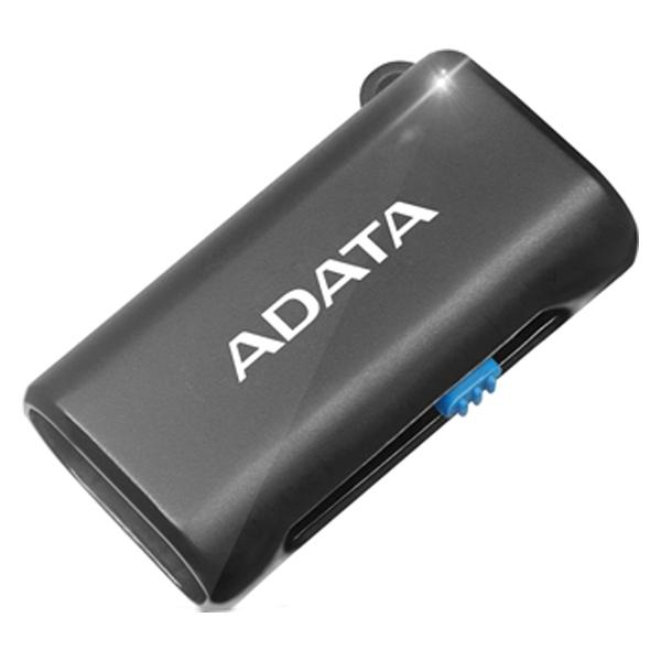 Кардидер OTG ADATA microSD microUSB USB 2.0 MRBK Черный - фото 2