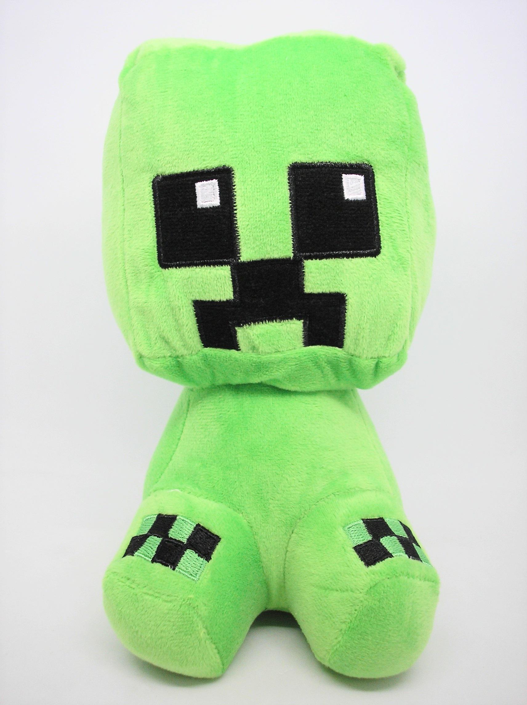 Мягкая игрушка Creaper baby Minecraf 18 см Зеленый (27566764)