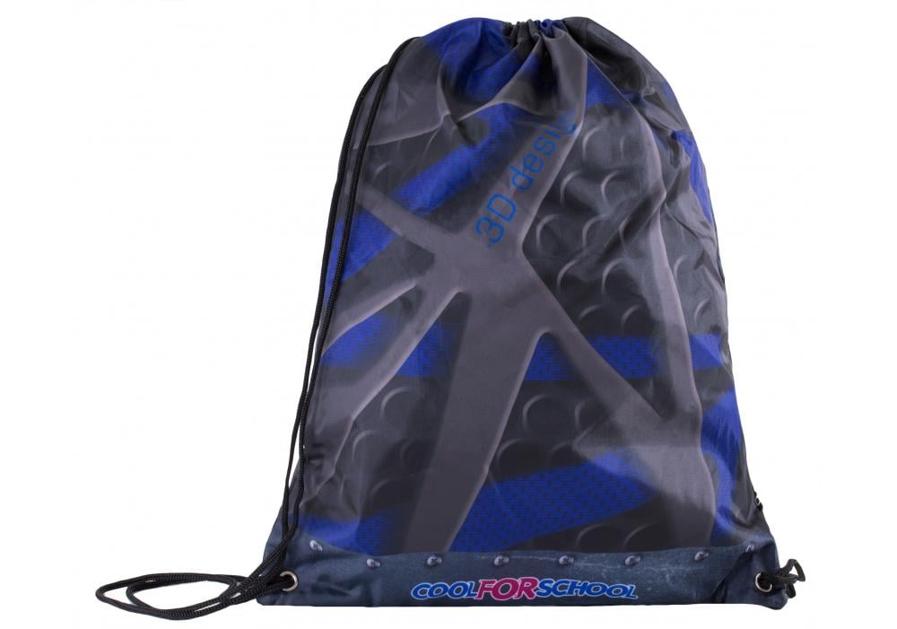 Сумка для обуви Cool For School 3D 40х33 см Разноцветный (CF85756)