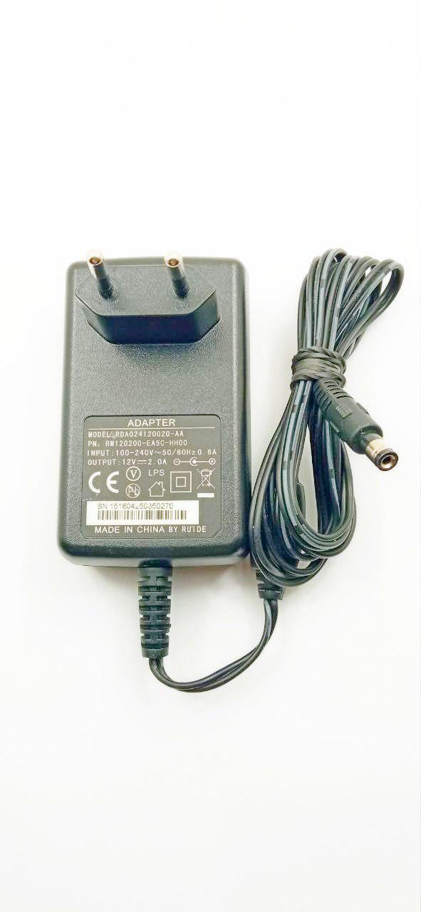 Блок живлення імпульсний 12V/2,0A 5,5x2,1 RDA024120020-AA (15288) Блок живлення імпульсний 12V/2,0A 5,5x2,1 RDA024120020-AA (15288)