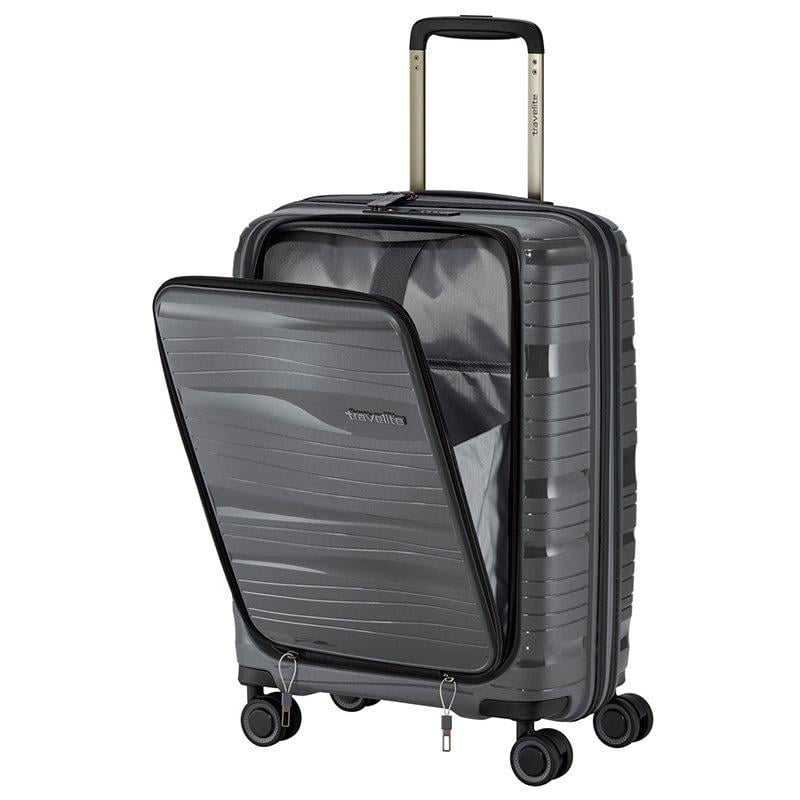 Чемодан на 4 колесах Travelite Motion S с карманом для ноутбука 43 л Anthracite (TL074946-04) - фото 7 Чемодан на 4 колесах Travelite Motion S с карманом для ноутбука 43 л Anthracite (TL074946-04) - фото 7