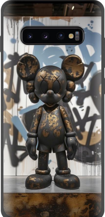 Чехол на Samsung Galaxy S10 Plus Bronze kaws v2 (6098b-1649-42517)