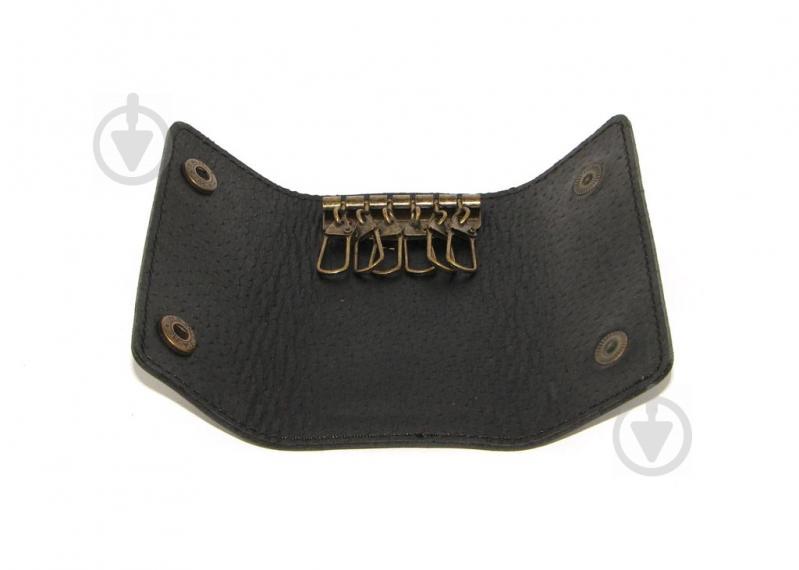 Ключница DNK Leather Черный (DNK Keys-S col.J) - фото 3 Ключница DNK Leather Черный (DNK Keys-S col.J) - фото 3