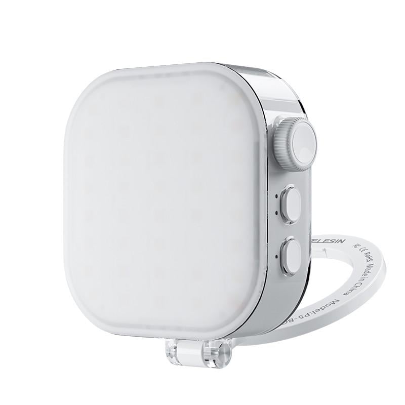 Свет накамерный Telesin P5-BGD-03 RGB для телефона магнитный MagSafe CRI95 2500-9000К (2628637980) Свет накамерный Telesin P5-BGD-03 RGB для телефона магнитный MagSafe CRI95 2500-9000К (2628637980)